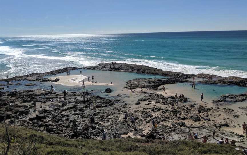 Champagne Pools, K'gari, QLD