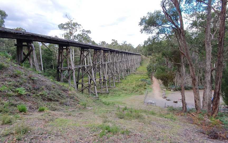 Stony Creek Trestle Bridge, Nowa Nowa, VIC