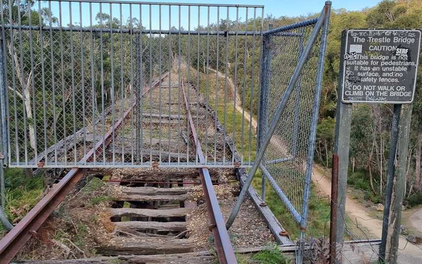 Stony Creek Trestle Bridge, Nowa Nowa, VIC