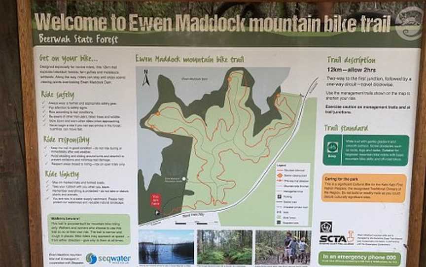 Ewen Maddock Mountain Bike Trail, Landsborough, QLD