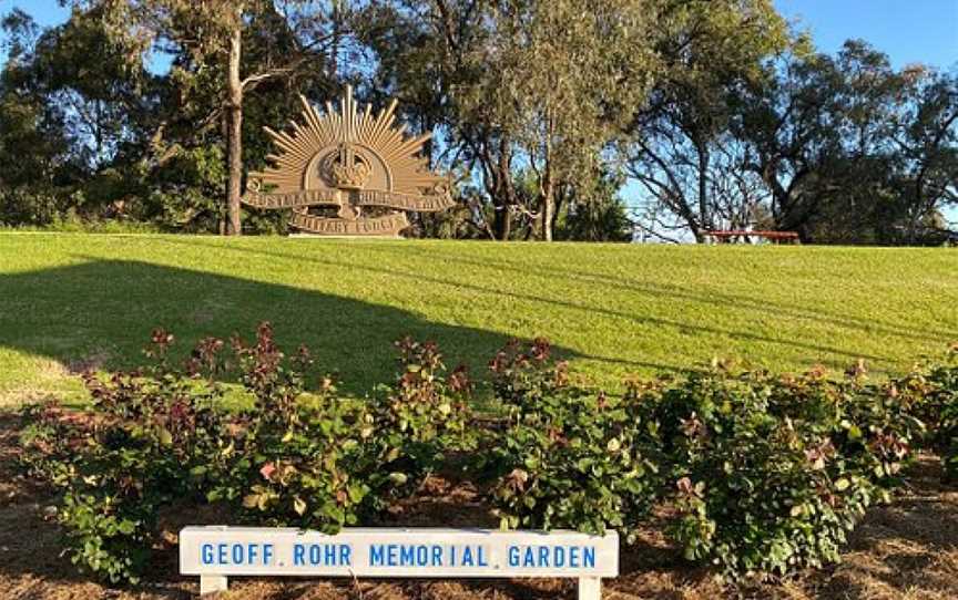 Geoff Rohr Memorial Garden, Gilgandra, NSW