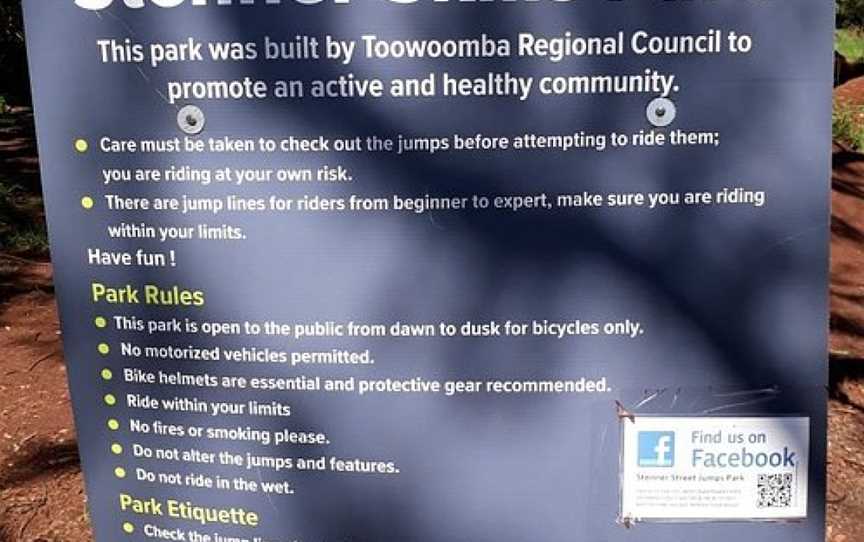 Stenner Street Bike Park, Toowoomba City, QLD