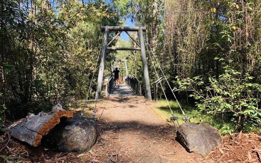 Blackwood Suspension Bridge, Murrindindi, VIC