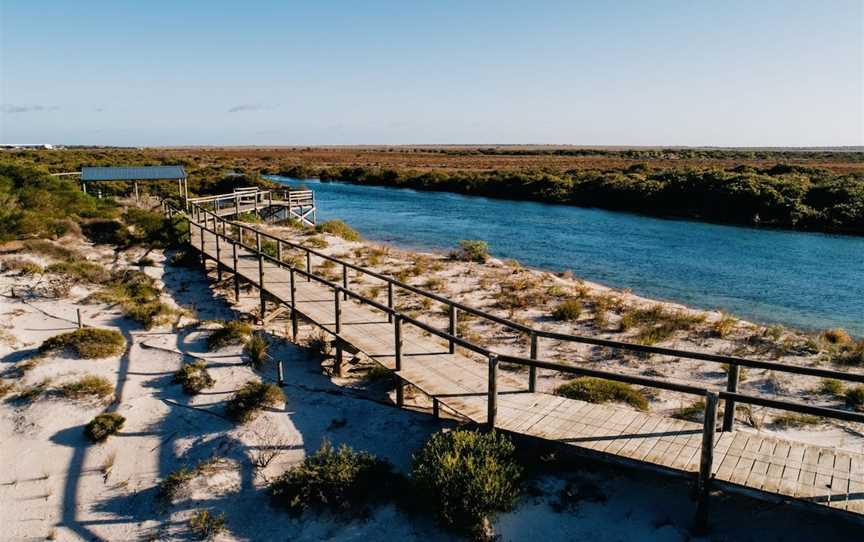 Arno Bay Estuary Boardwalk, Arno Bay, SA