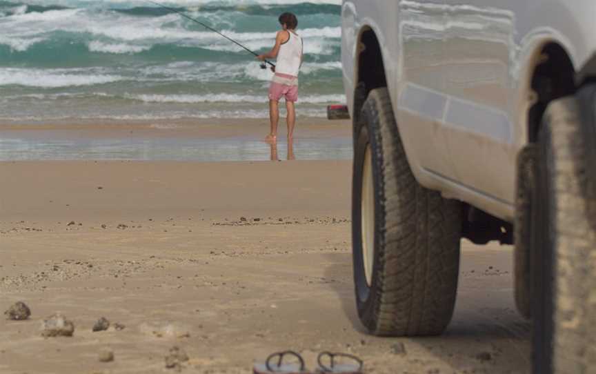 75 Mile Beach, Fraser Island, QLD