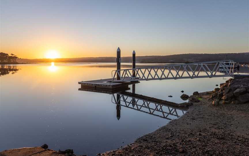 Pambula Lake and Boat Ramp, Broadwater, NSW