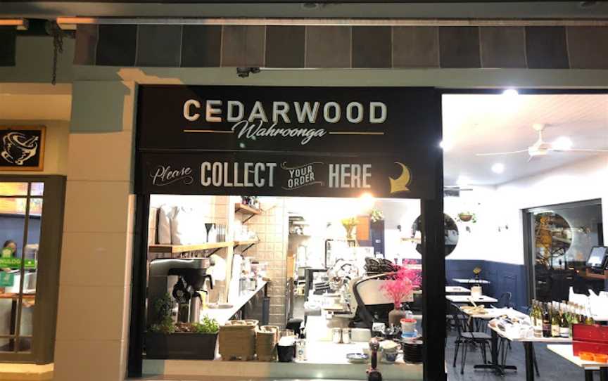 Cedarwood Cafe, Wahroonga, NSW