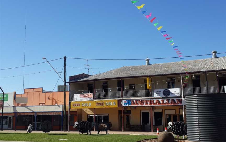 Musical Fence Cafe, Winton, QLD