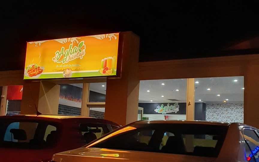 Agha Juice Cafe, Joondanna, WA