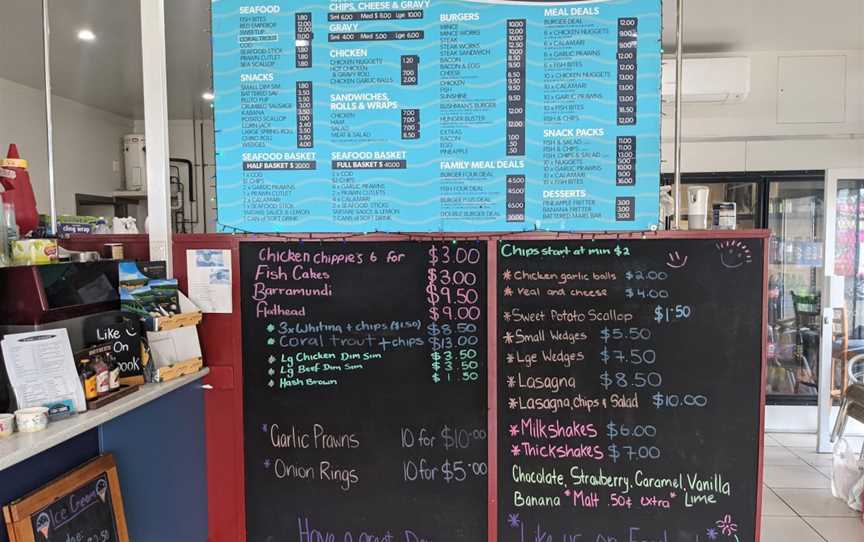 Andy’s Fish & Chip Cafe, Bundaberg North, QLD