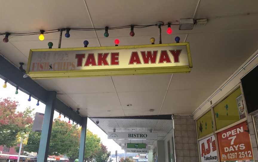 AJ's Cafe Take Away, Queanbeyan, NSW