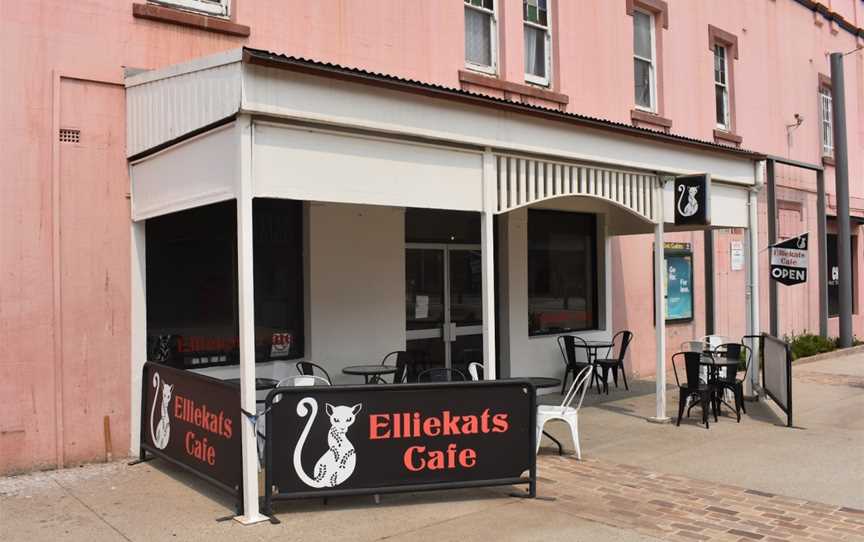 Elliekats Cafe, Lithgow, NSW