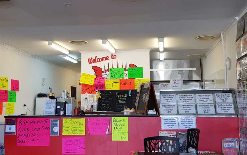 Fish “N” Chips @ 251 Bourbong, Bundaberg West, QLD