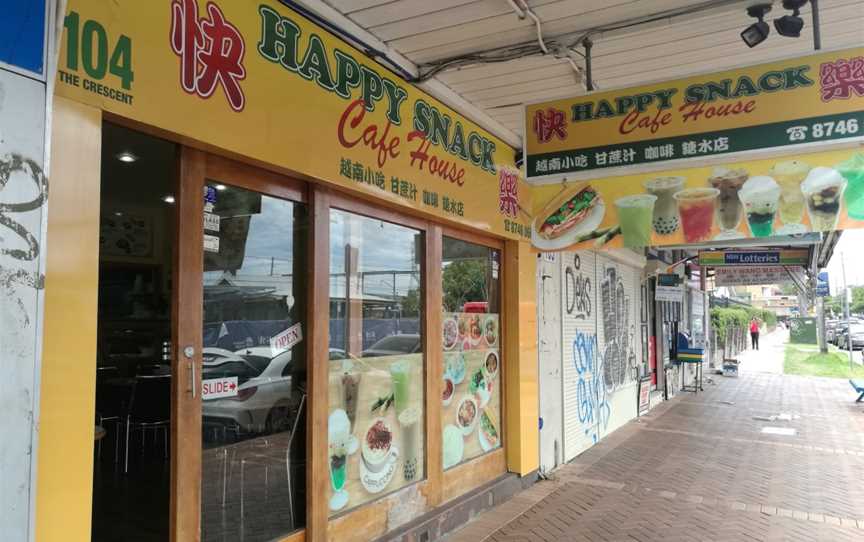 Happy Snack Cafe House Homebush West, Homebush West, NSW