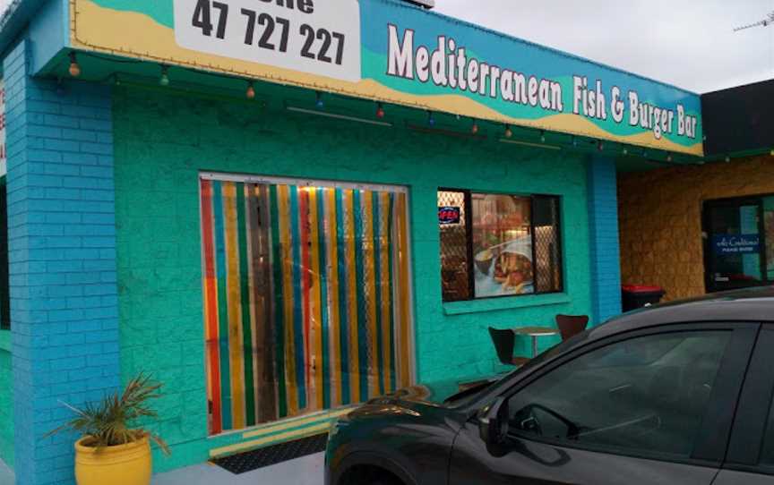 Mediterranean fish & burger bar, Pimlico, QLD