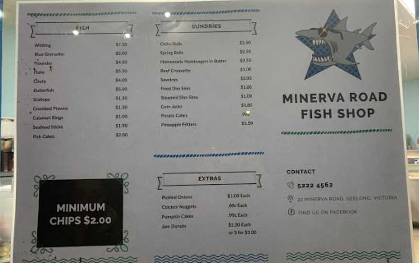 Minerva Road Fish Shop, Herne Hill, VIC