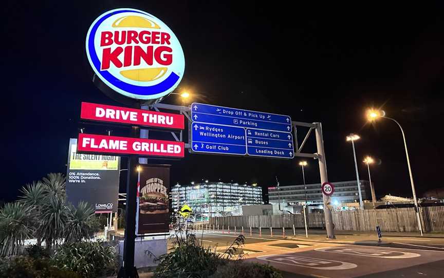 Burger King Wellington Airport, Miramar, New Zealand