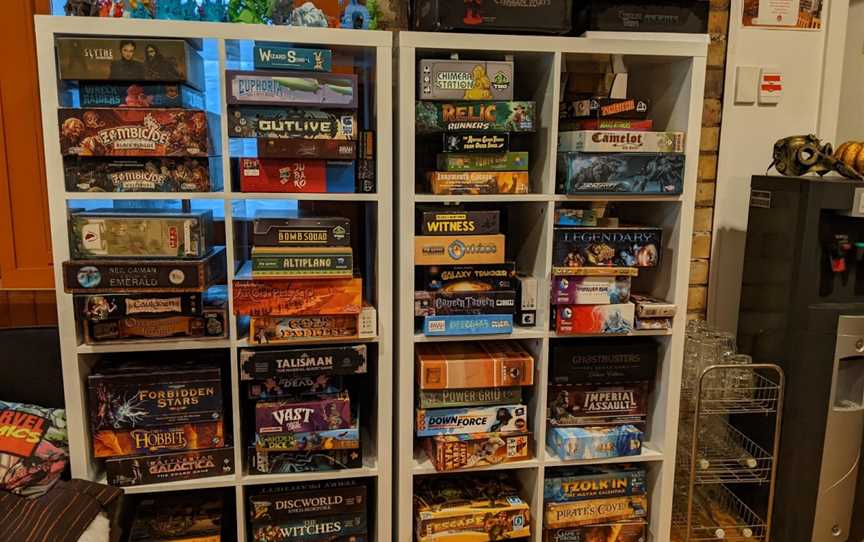 Cakes n Ladders (Board Game Cafe), Eden Terrace, New Zealand