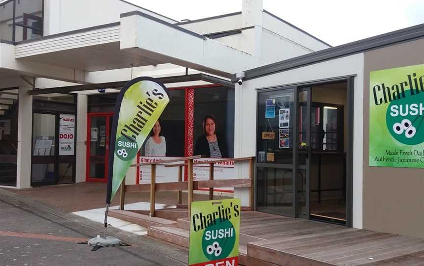 Charlie's sushi, Wainuiomata, New Zealand