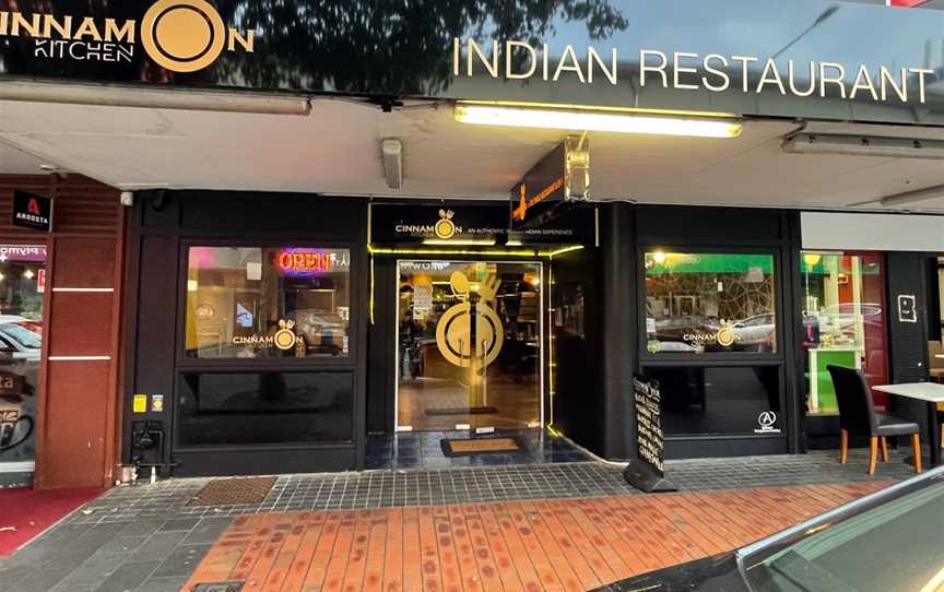 Cinnamon Kitchen Indian restaurant, New Plymouth, New Zealand