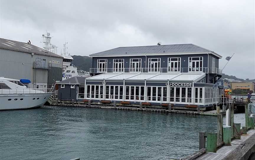 Dockside Restaurant & Bar, Wellington Central, New Zealand