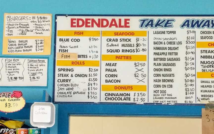 Edendale Takeaways, Edendale, New Zealand