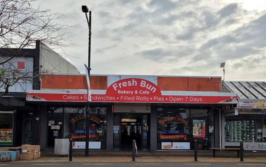 Fresh Bun Bakery & Coffee Shop, Upper Hutt Central, New Zealand