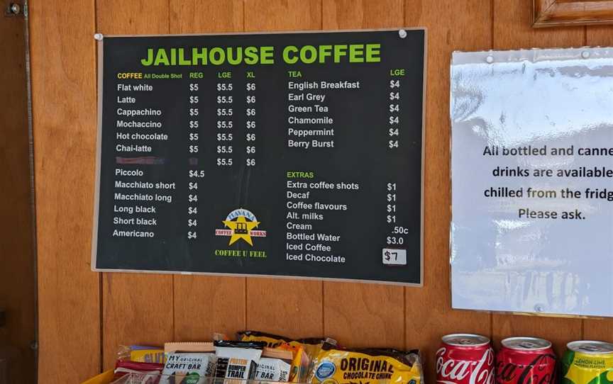 Jailhouse Coffee, Waiouru, New Zealand