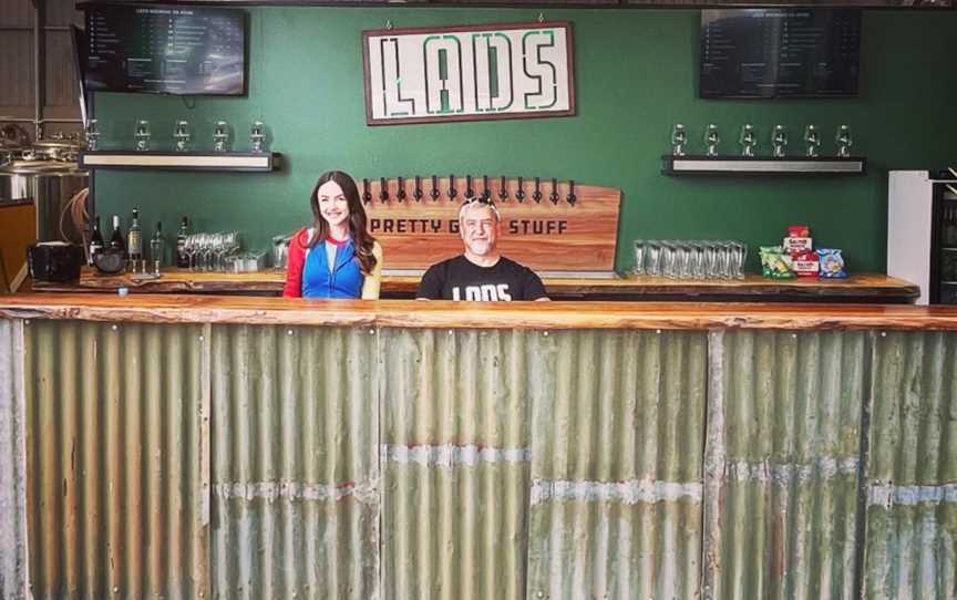 Lads Brewing Company and Craft Beer Bar, Durie Hill, New Zealand