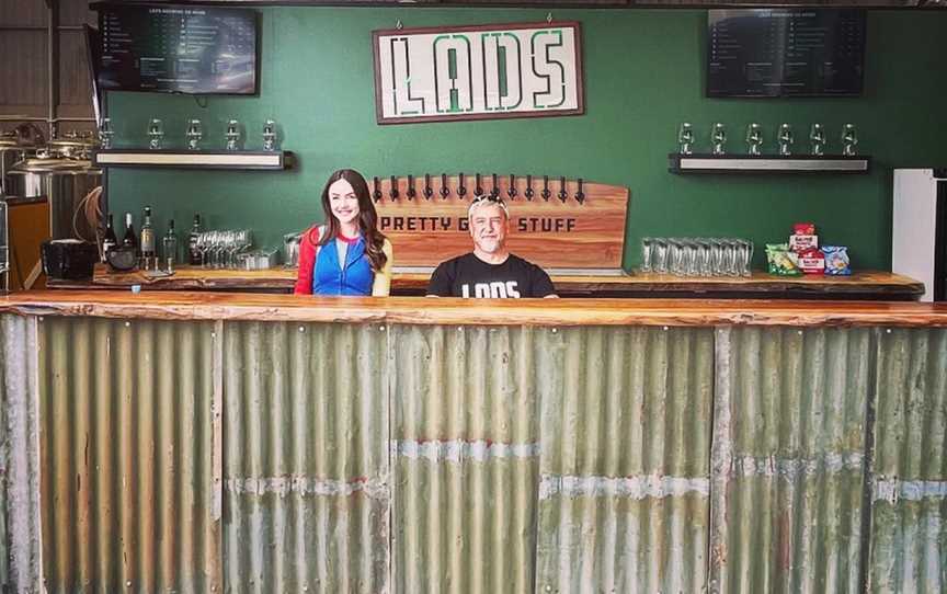 Lads Brewing Company and Craft Beer Bar, Durie Hill, New Zealand