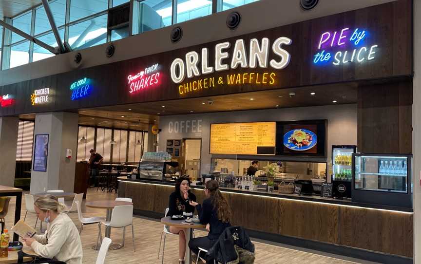 Orleans Chicken & Waffles, Auckland Airport, New Zealand