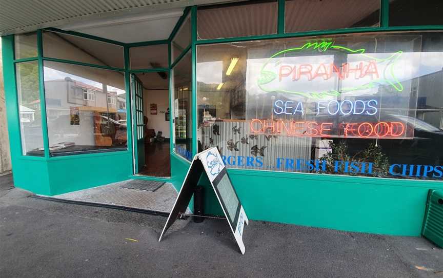 Piranha Seafoods, Eastbourne, New Zealand