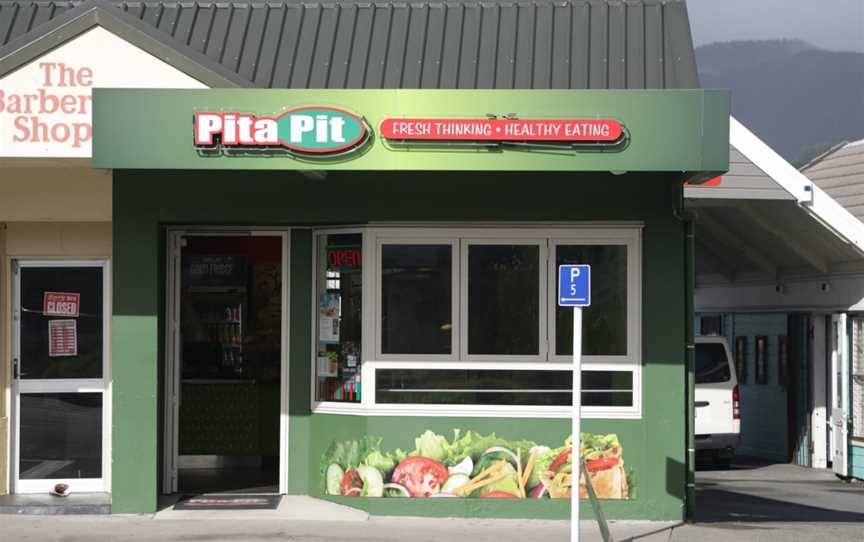 Pita Pit, Raumati Beach, New Zealand