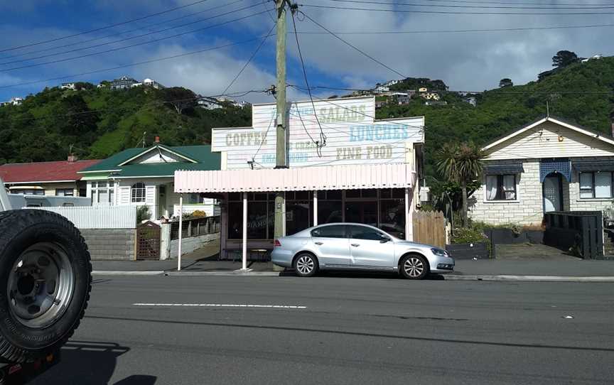 Queen Sally's Diamond Deli, Lyall Bay, New Zealand