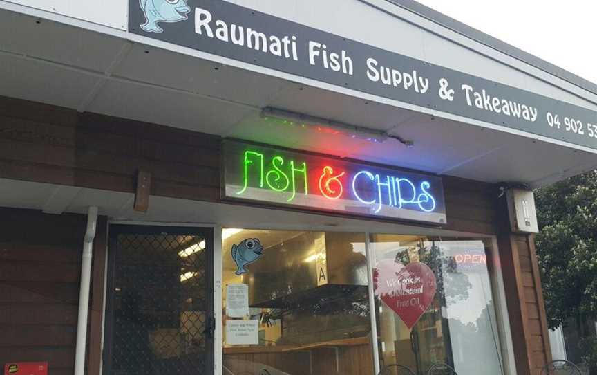 Raumati Fish Supply, Raumati Beach, New Zealand