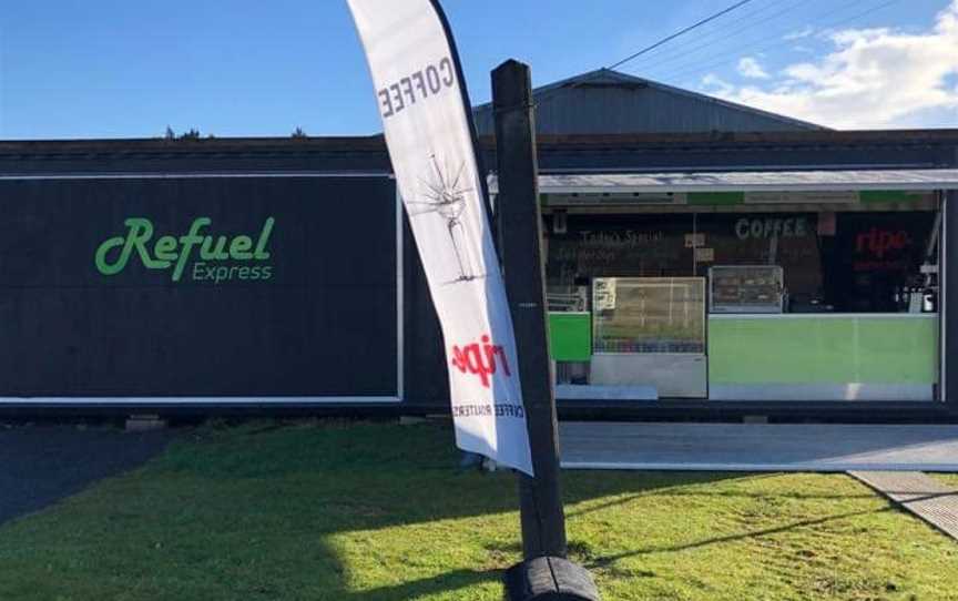 Refuel container cafe, Bell Block, New Zealand