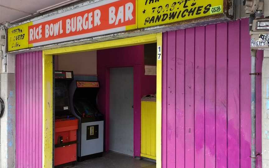 Rice Bowl Burger Bar, Newtown, New Zealand