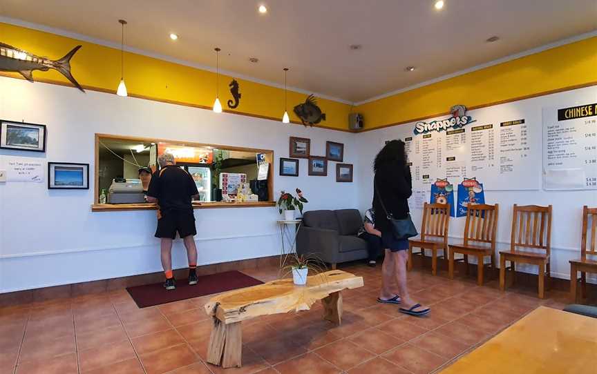 Snappers Fish and Chips, Strandon, New Zealand