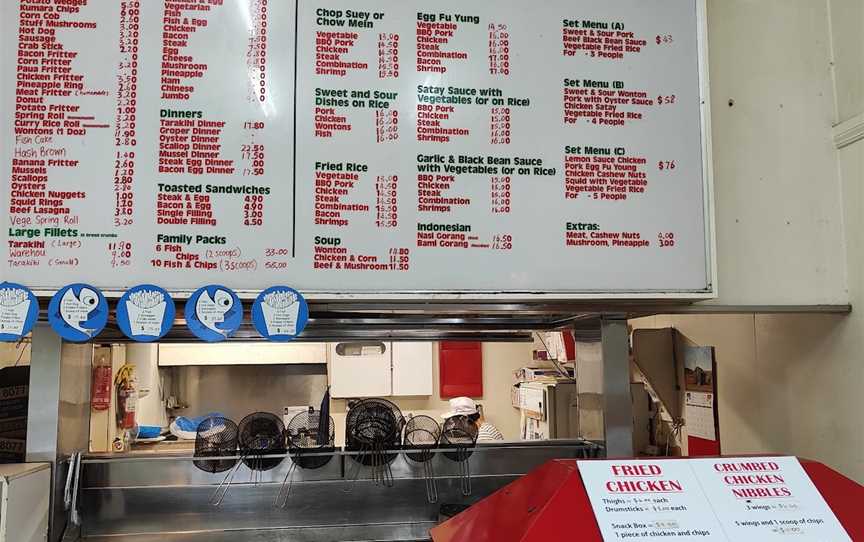 Strathmore Fish Shop, Miramar, New Zealand