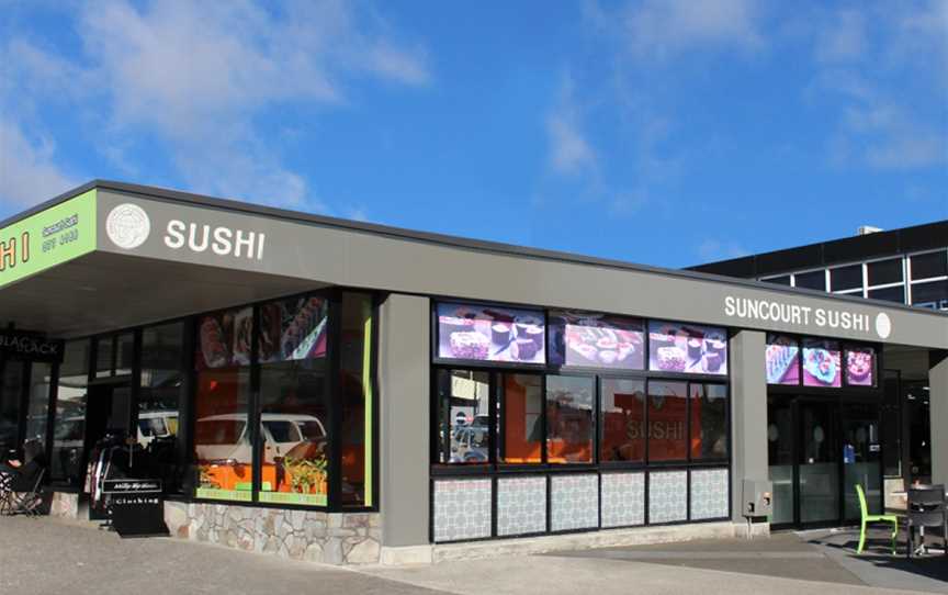 Suncourt sushi, Taupo, New Zealand