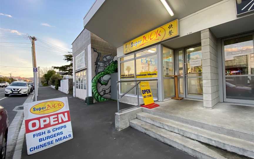 Super Wok Chinese Takeaway, Edgeware, New Zealand