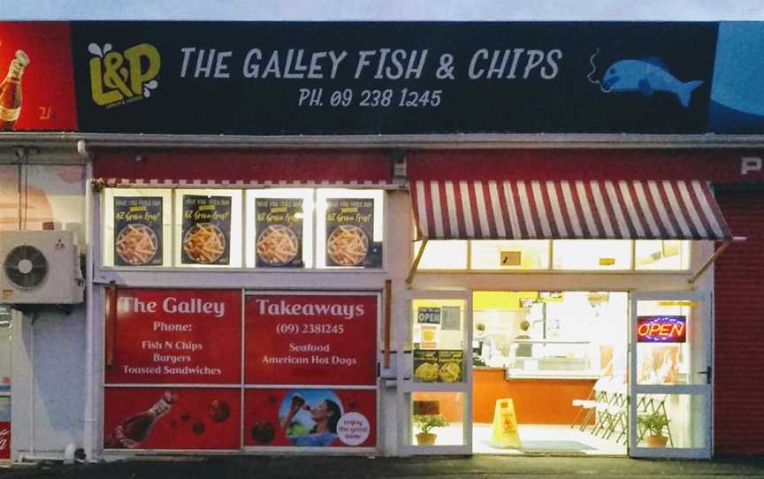 The Galley Fish N Chips, Pukekohe, New Zealand