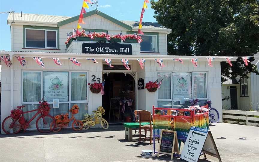 The Old Town Hall Tearoom, Urenui, New Zealand