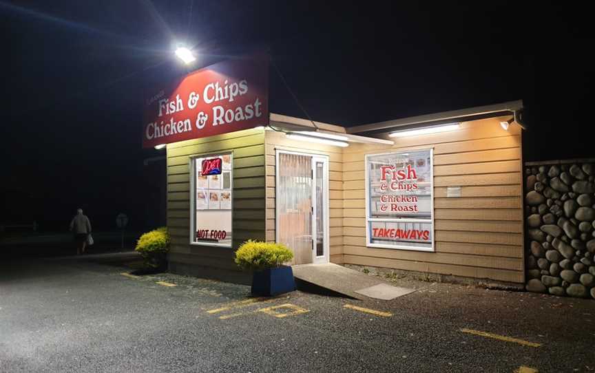 Turangi Fish And Chips Chicken, Roast And Pizza, Turangi, New Zealand