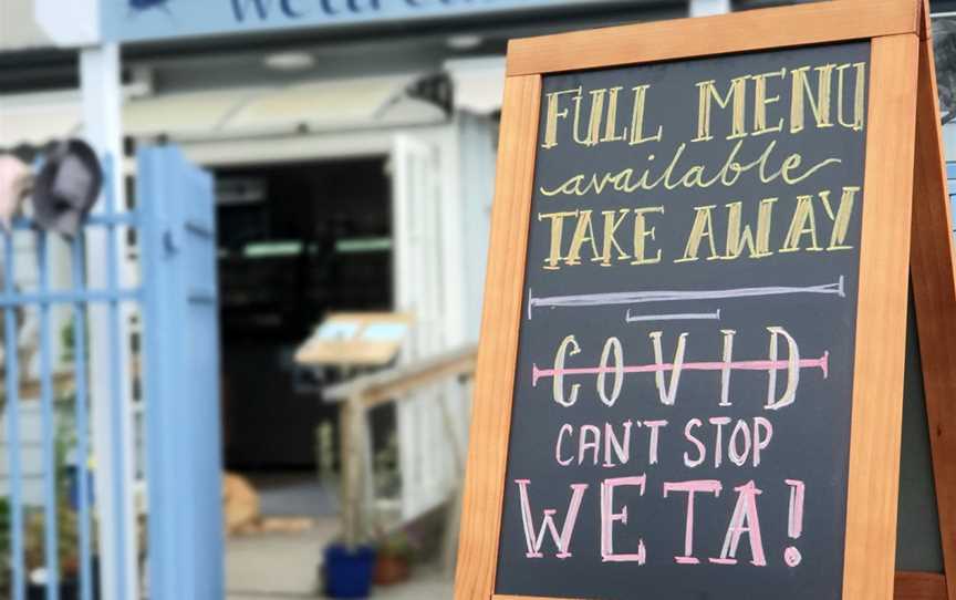 Weta Cafe, Coromandel, New Zealand