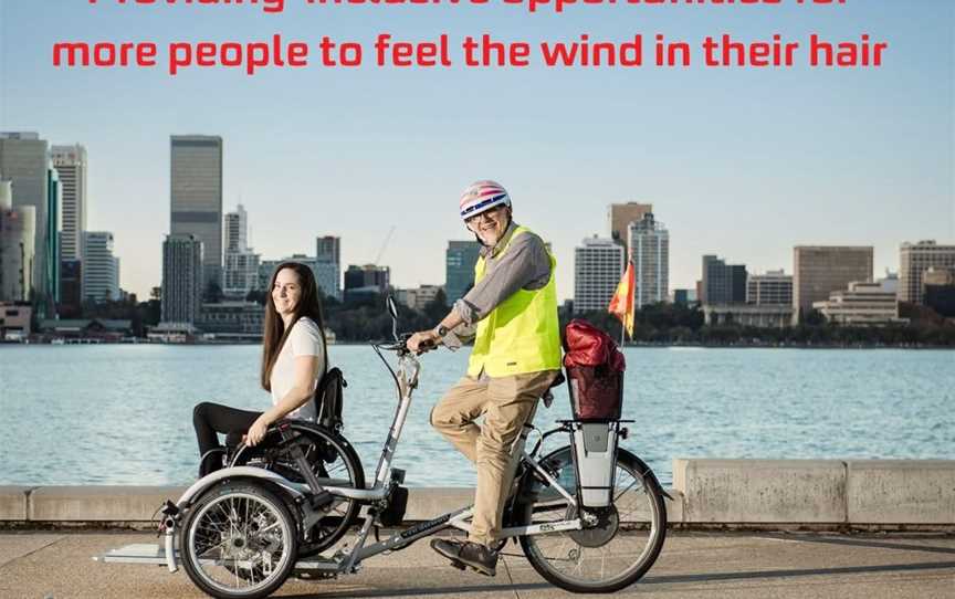 To secure your ride at any of our ten locations, email: bookings@cyclingwithoutage-perth.org.au