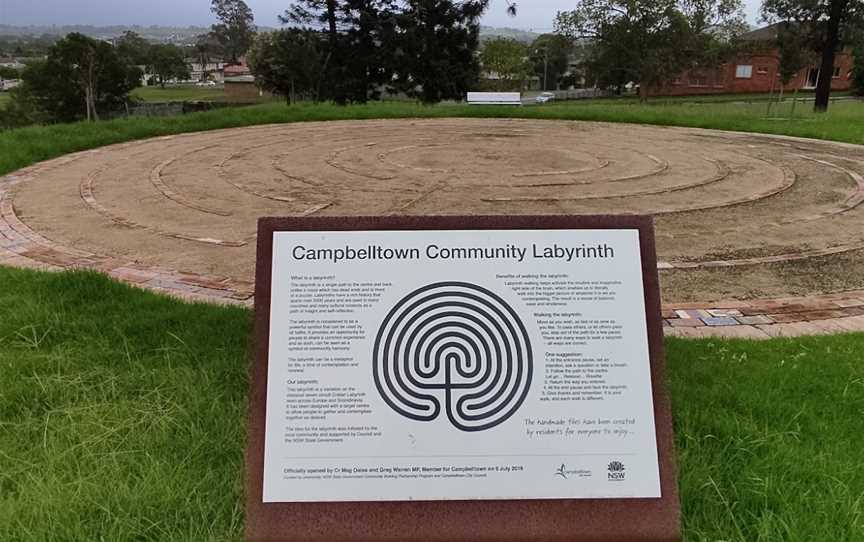 Campbelltown Community Labyrinth, Campbelltown, NSW