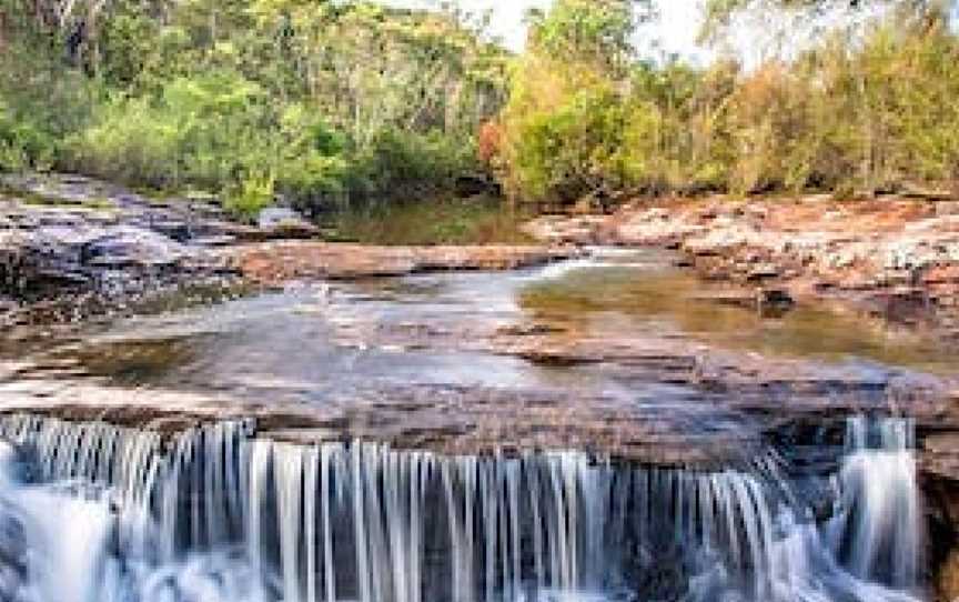 Kingfisher Pool picnic area, Heathcote, NSW