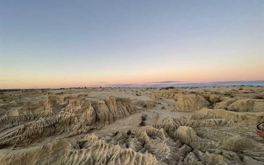 Red Top lookout and boardwalk, Mungo, NSW