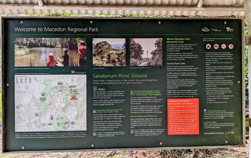 Sanatorium Picnic Ground, Mount Macedon, VIC